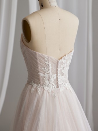 Rebecca Ingram #KIANDRA (23RS721A01 - Unlined Bodice) #3 All Ivory thumbnail