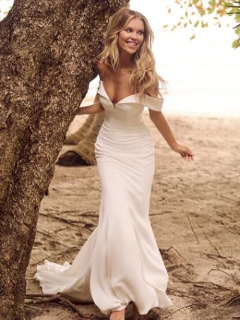 Rebecca Ingram #COLBY (24RS174A01) #1 Ivory (gown with Natural Illusion) thumbnail