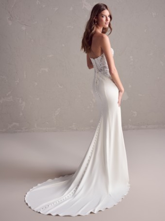 Rebecca Ingram #NORMA (24RS237A01) #3 default Ivory (gown with Natural Illusion) thumbnail