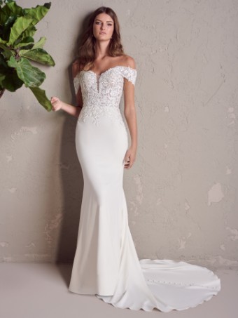 Rebecca Ingram #NORMA (24RS237A01) #0 default Ivory (gown with Natural Illusion) thumbnail
