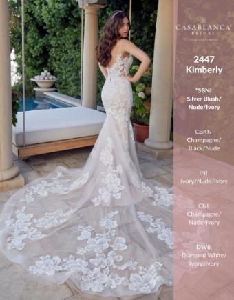 Casablanca Bridal #2447 - Kimberly #2 default Silver Blush/Nude/Ivory thumbnail