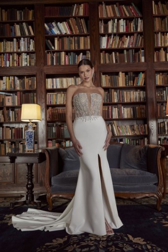 Casablanca Bridal #2538FB #0 default Ivory/Nude/Silver thumbnail