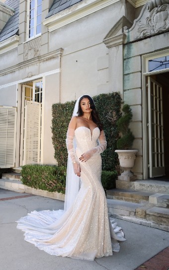 Martina Liana #1751 - Dress Only #0 default Ivory/Ivory thumbnail