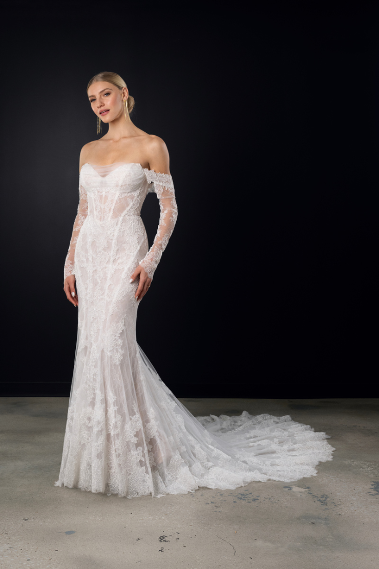 Martina Liana #1752 - Dress Bodice Unlined and Sleeves Default Image