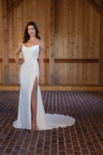 Essense of Australia #D3589 - With Slit #0 default (IVR) Ivory thumbnail
