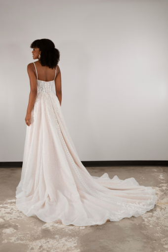 Essense of Australia #D3812 #1 (IV-IV) IVORY LACE TULLE & REGAL ORGANZA OVER IVORY GOWN thumbnail
