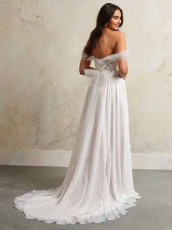 Rebecca Ingram #Blake #2 default Ivory (gown with Ivory Illusion) thumbnail