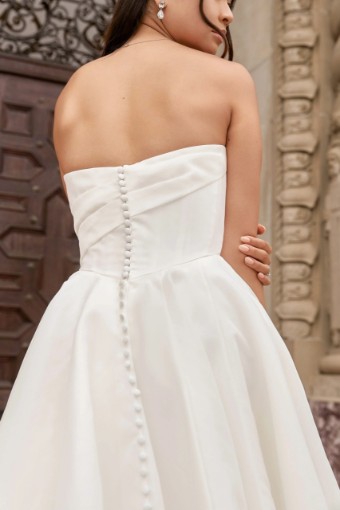 Essense of Australia #D3941 #3 default (IV-IV) IVORY LUXE ORGANZA OVER IVORY GOWN thumbnail