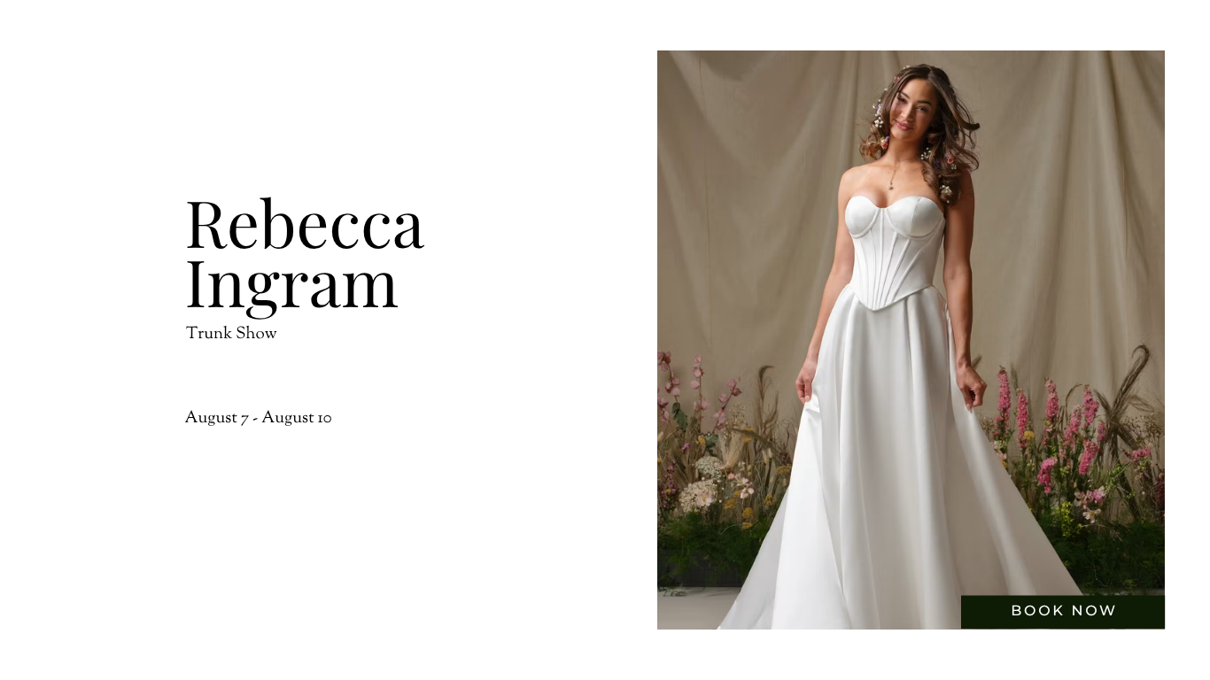 Rebecca Ingram Trunk Show August 7 - 10